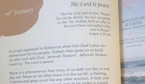 Peace Amidst Anxiety